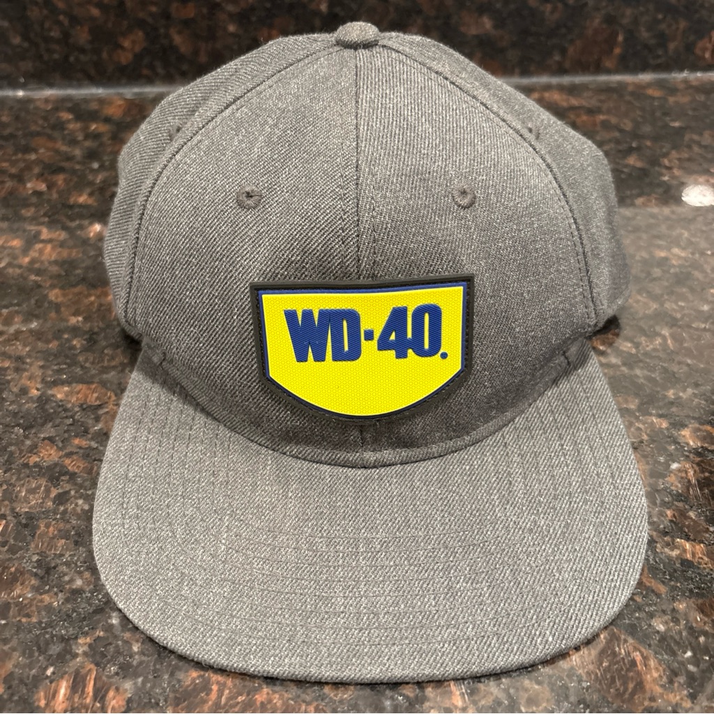 Wd40 Baseball Hat Grey  Snapback  Collectible Nwot Rare Cap